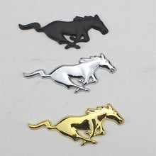 Load image into Gallery viewer, 2PCS 7.5cm/11cm 3D Running Horse Sticker For Ford focus fiesta Mondeo Kuga Edge Mustang Shelby GT Emblem Badge Body Decoration
