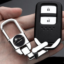 Load image into Gallery viewer, Key Ring Pendant Metal Auto Key Chain with Car Logo for BMW Audi Mercedes Volkswagen VW Toyota Honda Nissan Ford Key Decoration
