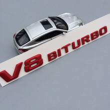 Load image into Gallery viewer, For Mercedes Benz AMG E63 C63 CLS63 GLE63 S63 G63 GL63 S63L SL63 GLS63 GLC63 V8 V12 BITURBO Fender Emblems Badges Emblem Sticker
