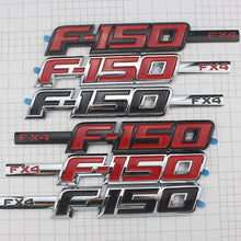 Load image into Gallery viewer, Car Logo Trunk Stickers For Ford F-150 FX4 Raptor Badge Body Side Fender Rear Emblem Letter Tailgate Decal Auto Accessories
