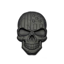Load image into Gallery viewer, Skull USA Flag Emblem Sticker

