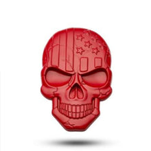 Load image into Gallery viewer, Skull USA Flag Emblem Sticker
