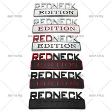 Load image into Gallery viewer, REDNECK EDITION ABS Plastic Emblem Chevrolet
