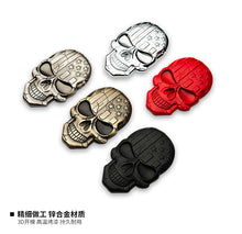 Load image into Gallery viewer, Skull USA Flag Emblem Sticker
