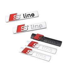 Load image into Gallery viewer, S Line Logo Sticker Metal Alloy Car Badge SLine Emblem Audi
