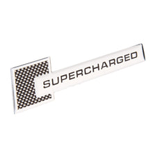 Load image into Gallery viewer, Supercharged Sticker Audi Emblem Aluminum Alloy Badge
