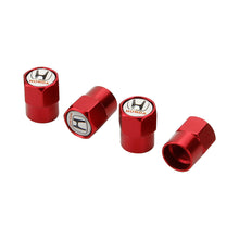 Load image into Gallery viewer, 4pcs Honda Logo Tire Valve Caps
