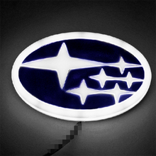 Load image into Gallery viewer, 4D LED Emblem for Subaru Logo XV Forester Outback Legacy Impreza Tribeca Trunk Badge with Light Accessories
