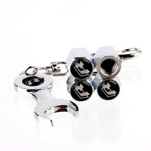 Load image into Gallery viewer, R Line TIRE VALVE+KEYCHAIN FOR VOLKSWAGEN
