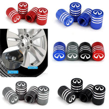 Load image into Gallery viewer, 4pcs Infiniti Logo Tire Valve Caps
