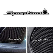 Load image into Gallery viewer, 4pcs Alfa Romeo Sportiva Door Speaker Emblem Stickers
