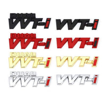 Load image into Gallery viewer, Toyota VVT-i and Dual VVT-i Letters Emblem Sticker
