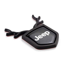 Load image into Gallery viewer, 2pcs Jeep Logo Shield Antler Emblems
