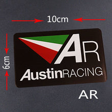 Load image into Gallery viewer, AR Austin Racing Motorcycle Emblem Sticker

