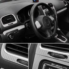 Load image into Gallery viewer, Set Car Central Control Dashboard Panel Cover Stickers for Volkswagen Golf 6 MK6

