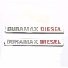 Load image into Gallery viewer, 2Pcs Chevrolet Duramax Truck Emblems
