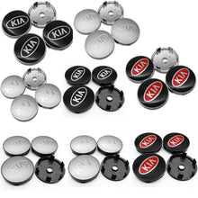Load image into Gallery viewer, 4pcs 60mm Kia Logo Wheel Center Caps
