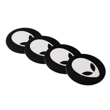 Load image into Gallery viewer, 4pcs 55.5mm Alien UFO Wheel Centre Stickers
