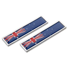 Load image into Gallery viewer, 2pcs Flag Emblem Metal Stickers
