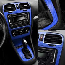 Load image into Gallery viewer, Set Car Interior Central Control Panel Cover Stickers for Volkswagen Golf 6 MK6

