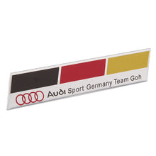 Load image into Gallery viewer, Audi Aluminum alloy Sticker
