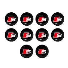 Load image into Gallery viewer, 10pcs Audi S-line Buttons Vinyl Decals
