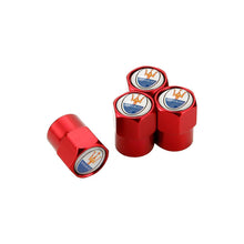Load image into Gallery viewer, 4pcs Maserati Logo Tire Valve Caps
