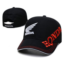 Load image into Gallery viewer, Honda Logo Baseball Cap White Black
