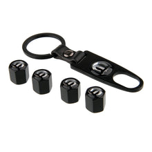 Load image into Gallery viewer, 4pcs Mopar Logo Tire Valve Caps + 1 Keychain
