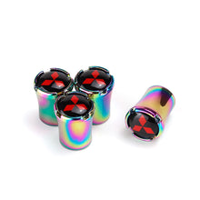 Load image into Gallery viewer, 4pcs Mitsubishi Logo Tire Valve Caps
