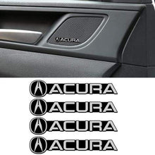 Load image into Gallery viewer, 4pcs Acura Door Speaker Emblem Stickers
