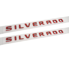 Load image into Gallery viewer, 2pcs Chevrolet Silverado Emblem Stickers
