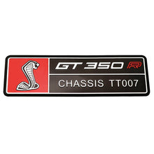 Load image into Gallery viewer, Ford GT350, GT350R Chassis Emblem

