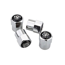 Load image into Gallery viewer, 4pcs Transformers Autobots Silver Logo Tire Valve Caps
