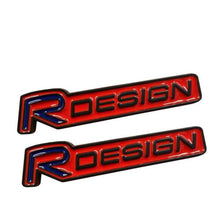 Load image into Gallery viewer, 2pcs Volvo R DESIGN Emblem Stickers
