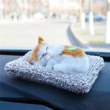 Load image into Gallery viewer, Cat Bamboo Charcoal Car Ornaments
