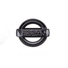 Load image into Gallery viewer, 1/3pcs Nissan Logo Emblem Stickers for Sunny 2014-2020 - Carbon Fiber
