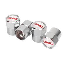 Load image into Gallery viewer, 4pcs GMC Logo Tire Valve Caps
