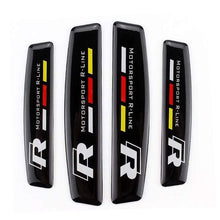 Load image into Gallery viewer, 4pcs Volkswagen Motorsport R-Line Door Edge Protection Stickers
