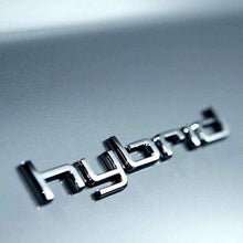 Load image into Gallery viewer, Hybrid Refit Emblem for Audi [Silver, Metal, Sticker]
