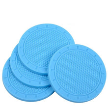 Load image into Gallery viewer, 4pcs Universal Auto Cup Holder Mats
