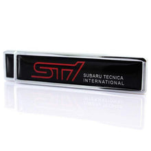 Load image into Gallery viewer, 2pcs Subaru Tecnica International STI Emblem Stickers
