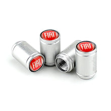 Load image into Gallery viewer, 4pcs Fiat Sports Logo Tire Valve Caps
