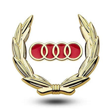 Load image into Gallery viewer, Audi Wreath Emblem Sticker
