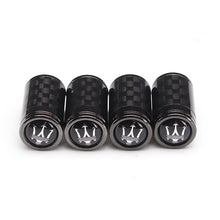 Load image into Gallery viewer, 4pcs Maserati Logo Tire Valve Caps
