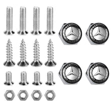 Load image into Gallery viewer, 4pcs License Plate Screws for Mercedes-Benz Frame
