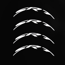 Load image into Gallery viewer, 8pcs SRT Wheels Rim Stickers
