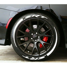 Load image into Gallery viewer, 8pcs SRT Wheels Rim Stickers
