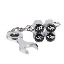 Load image into Gallery viewer, 4pcs Volkswagen LOGO Wheel Tire Valve Caps+Keychain
