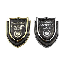 Load image into Gallery viewer, Cadillac Logo Owners Club Shield Emblem

